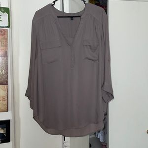 Torrid purple blouse